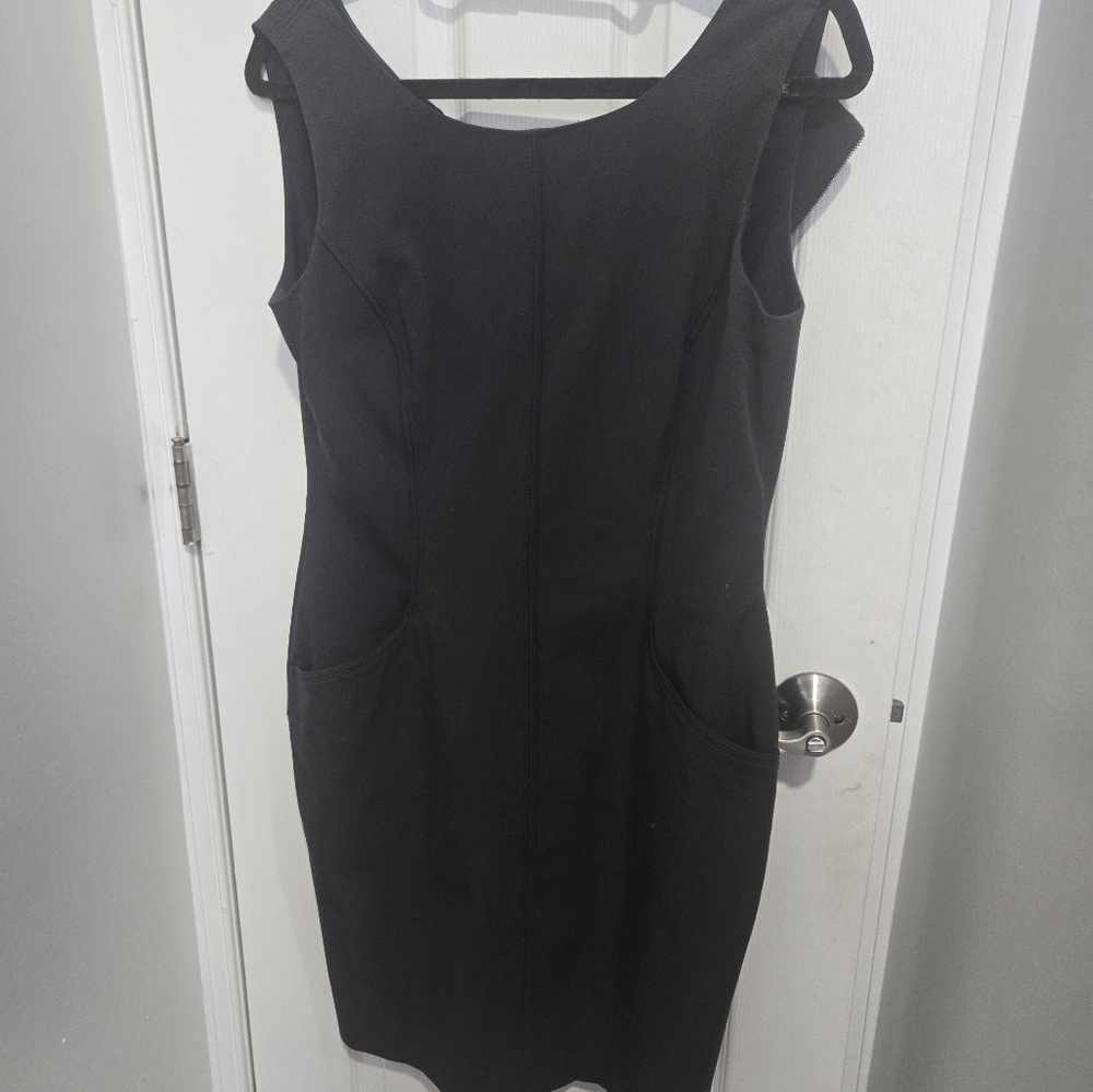 Elie Tahari Black Bodycon Mini Dress